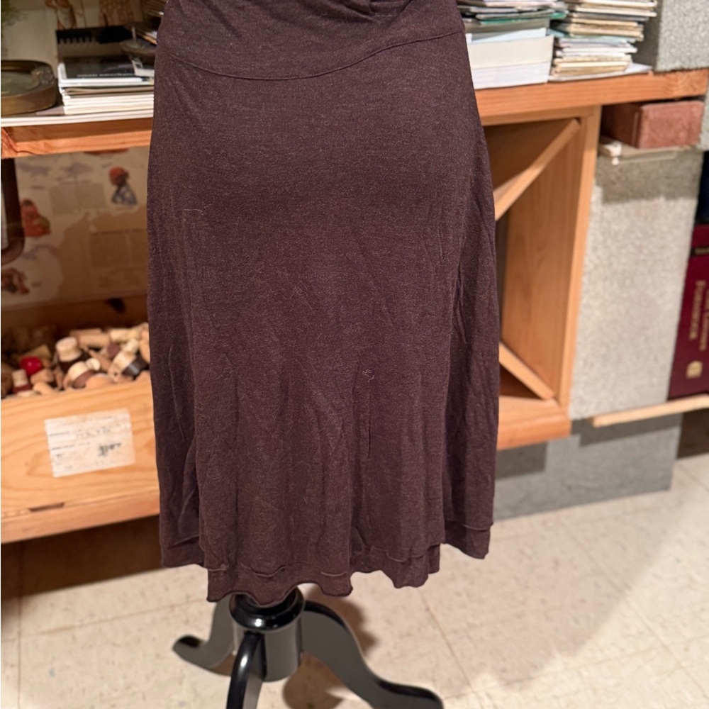 Vintage‎ Banana Republic Dark Brown Skirt - Picture 3 of 7